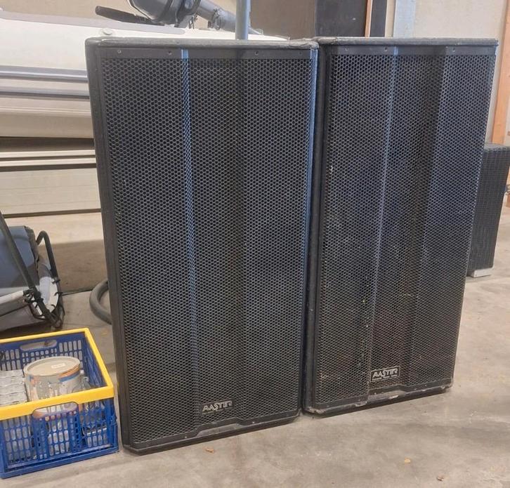 Master audio MD-222 speakerset, Audio, Tv en Foto, Luidsprekers, Zo goed als nieuw, Front, Rear of Stereo speakers, 120 watt of meer