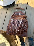 Vintage claudio ferrici leren tas, Antiek en Kunst, Antiek | Kleding en Accessoires, Ophalen of Verzenden