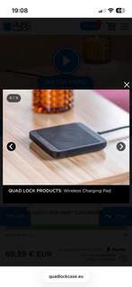 Quad Lock Draadloze Oplader MAG, Ophalen of Verzenden, Zo goed als nieuw, Apple iPhone