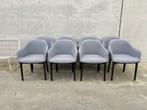 Vitra Bouroullec softshell armchair, eetkamerstoelen, 8x, Stof, Design, Zo goed als nieuw, Vijf, Zes of meer stoelen
