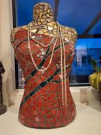 Vrouwen torso gemozaiekt (handgemaakt ), Antiek en Kunst, Kunst | Designobjecten, Ophalen of Verzenden