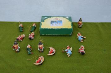 19 kerstboomhangers Efteling laven /6 figuren nog in de doos beschikbaar voor biedingen