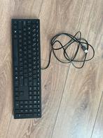 HP toetsenbord zwart met usb kabel, Ophalen of Verzenden, Zo goed als nieuw