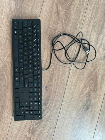 HP toetsenbord zwart met usb kabel beschikbaar voor biedingen