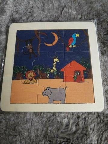 Nieuw "Afrikaans" Puzzeltje van hout. beschikbaar voor biedingen