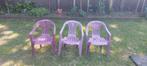 Drie kinderstoeltjes, Tuin en Terras, Tuinstoelen, Ophalen, Gebruikt
