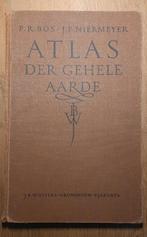 Schoolatlas der gehele aarde uit 1951, Boeken, Overige atlassen, Wereld, Ophalen, Gelezen