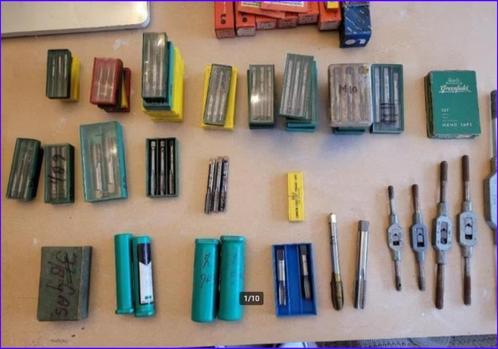 SKF draadtappers, zowel metrisch en inches, Auto diversen, Autogereedschap, Zo goed als nieuw, Ophalen of Verzenden