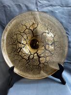 Fraaie amberkleurige schaal A.Copier, Antiek en Kunst, Antiek | Glas en Kristal, Ophalen