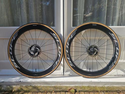 Scope R5 57mm wielen, Fietsen en Brommers, Fietsonderdelen, Zo goed als nieuw, Racefiets, Wiel, Ophalen