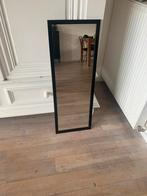 Spiegel met zwarte rand, Huis en Inrichting, Woonaccessoires | Spiegels, Minder dan 50 cm, Gebruikt, Ophalen of Verzenden, Minder dan 100 cm