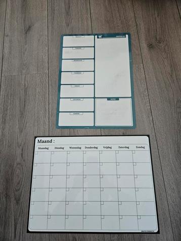 Magnetisch weekplanner beschikbaar voor biedingen