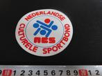 sticker NCS Nederlandse Culturele Sportbond, Verzamelen, Ophalen, Zo goed als nieuw