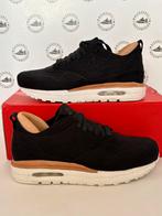 Nike Air Max 1 Royal ‘Black’ Maat 40.5, Zwart, Nike, Nieuw, Ophalen of Verzenden