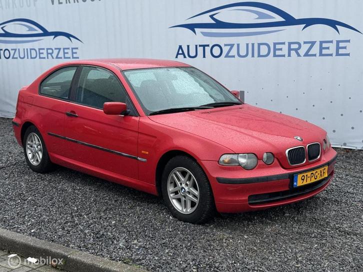 BMW 3-serie Compact 316ti, Auto's, BMW, Bedrijf, Te koop, 3-Serie, ABS, Airbags, Alarm, Boordcomputer, Centrale vergrendeling