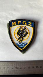 Patch mfg2, Verzamelen, Militaria | Algemeen, Ophalen, Marine, Nederland, Embleem of Badge