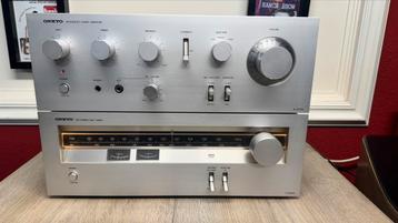 Onkyo A-3100 + T-3100 vintage versterker + tuner beschikbaar voor biedingen