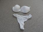 MARIE JO  LAVENTURE BH MT 75C EN STRING MT 38 WIT, Kleding | Dames, Ophalen of Verzenden, Wit, Setje