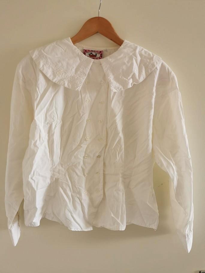 Ruddy Duck geborduurde Witte blouse embroidered  embroidery, Kleding | Dames, Blouses en Tunieken, Maat 42/44 (L), Wit, Ophalen of Verzenden