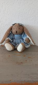 Lieve aangeklede knuffel hond, Ophalen of Verzenden, Hond