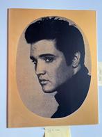 Elvis presley op aluminiumplaat, Verzamelen, Ophalen of Verzenden, Foto of Kaart