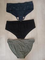 3 HELE MOOIE ESPRIT SLIPS MAAT M, Verzenden, Zwart
