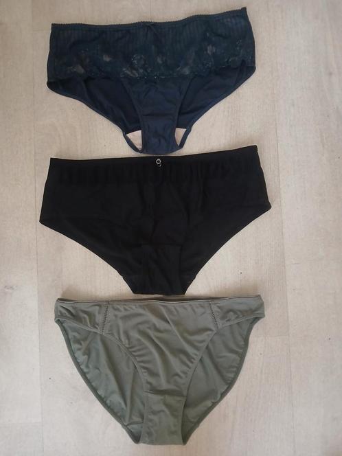 3 HELE MOOIE ESPRIT SLIPS MAAT M, Kleding | Dames, Ondergoed en Lingerie, Zwart, Verzenden