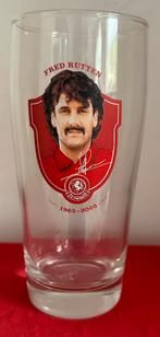 40 jaar FC Twente Fred Rutten Grolsch bierglas, Ophalen of Verzenden, Zo goed als nieuw, F.C. Twente, Vaantje of Sjaal