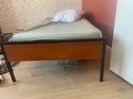 Retro stalen auping bed, Kinderen en Baby's, Kinderkamer | Bedden, Ophalen, 85 tot 100 cm, Gebruikt, Matras
