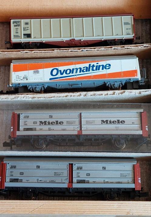 NLK 0710 SCHUIFWAND WAGONS 1/160, Hobby en Vrije tijd, Modeltreinen | N-Spoor, Zo goed als nieuw, Wagon, Gelijkstroom, Fleischmann