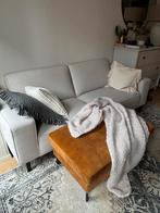 Trendhopper 3-zits bank + poef optioneel, Ophalen, Driepersoons, 75 tot 100 cm, Zo goed als nieuw