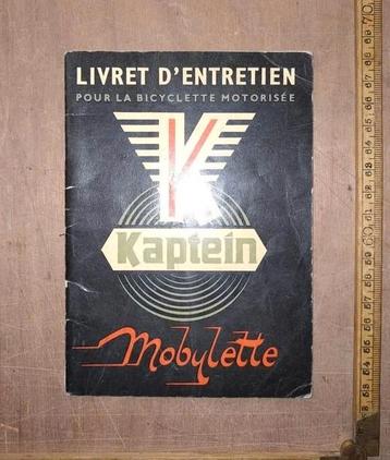 Handleiding Kaptein Mobylette Frans 1953 beschikbaar voor biedingen