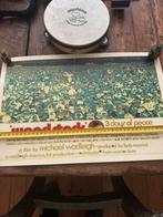 Kleine Woodstock poster en Woodstock tamboerijn, Ophalen of Verzenden, Zo goed als nieuw, Poster, Artwork of Schilderij