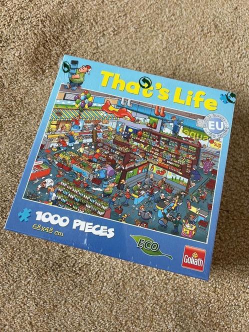 That's Life puzzel, 1000 stukjes, Supermarkt, Goliath, NIEUW, Hobby en Vrije tijd, Denksport en Puzzels, Nieuw, Legpuzzel, 500 t/m 1500 stukjes