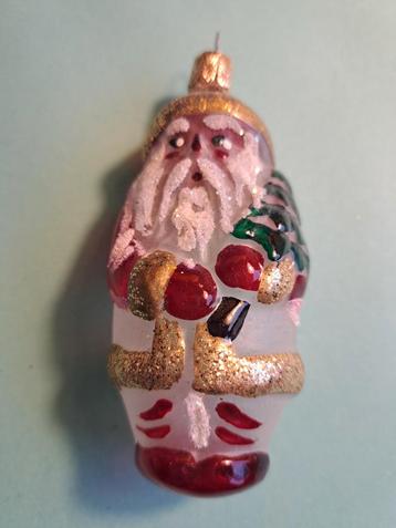 Kerstbal kerstman antiek vintage beschikbaar voor biedingen