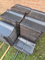 Nieuwe zwarte dakpannen - 102 stuks (ca. 11m2), Ophalen, 10 tot 15 m², Steen of Klei, Zwart