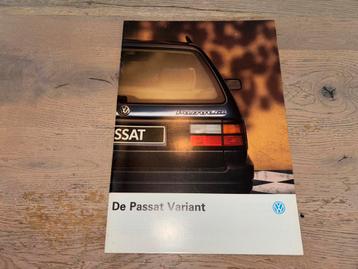 Folder Volkswagen Passat Variant 1990 beschikbaar voor biedingen