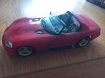 Dodge Viper RT10 1:18, Hobby en Vrije tijd, Modelauto's | 1:24, Ophalen of Verzenden, Zo goed als nieuw, Bburago