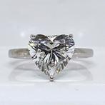 19 Lab Grown 3.14 Carat Diamanten ring, Certificaat, 17 mm, Verzenden, Geen, Nieuw, 17 tot 18