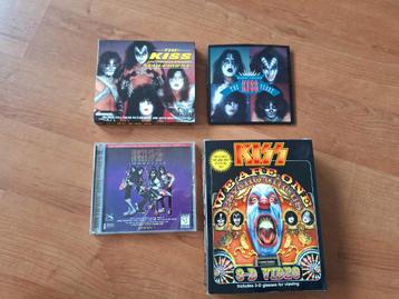 Verzameling Kiss CD, DVD, Video, Spel beschikbaar voor biedingen