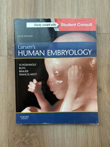 Larsen's Human Embryology fifth 5th edition beschikbaar voor biedingen