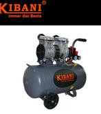 Kibani Silent compressor 50 ltr, 6 tot 10 bar, Ophalen of Verzenden, Zo goed als nieuw, Minder dan 200 liter/min