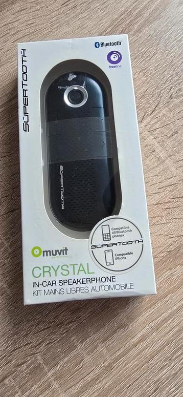 SuperTooth Crystal Auto Speakerphone - Nieuw in doos! beschikbaar voor biedingen