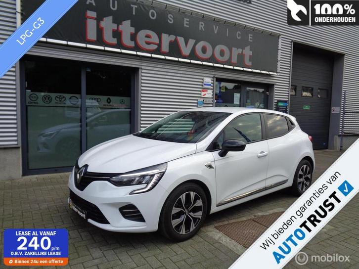 Renault Clio 1.0 TCe Bi-Fuel Intens, Auto's, Renault, Te koop, Clio, ABS, Adaptive Cruise Control, Airbags, Airconditioning, Alarm