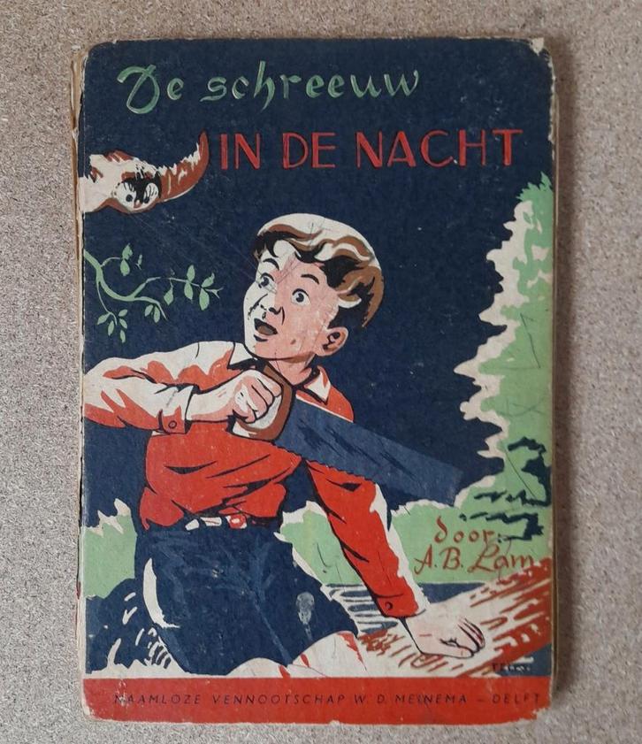 De Schreeuw In De Nacht boekje uit 1951, Antiek en Kunst, Antiek | Boeken en Bijbels, Ophalen