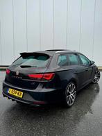 Seat Leon 2.0 TSI 213KW ST DSG 2016 Zwart 411 PK, Auto's, Seat, 15 km/l, 74 €/maand, Zwart, 4 cilinders