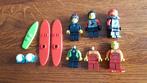 Lego surfers duikers minifigs poppetjes, Ophalen of Verzenden