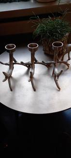 kandelaar 3 arm hertengewei, Ophalen