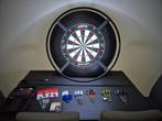Dartbord met alle bijbehorende accessoires!, Sport en Fitness, Darts, Ophalen of Verzenden, Zo goed als nieuw, Dartbord