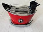 Bugatti Volo Broodrooster | Retro | Vintage | Rood | Nieuw, Witgoed en Apparatuur, Broodroosters, Ophalen of Verzenden, Nieuw